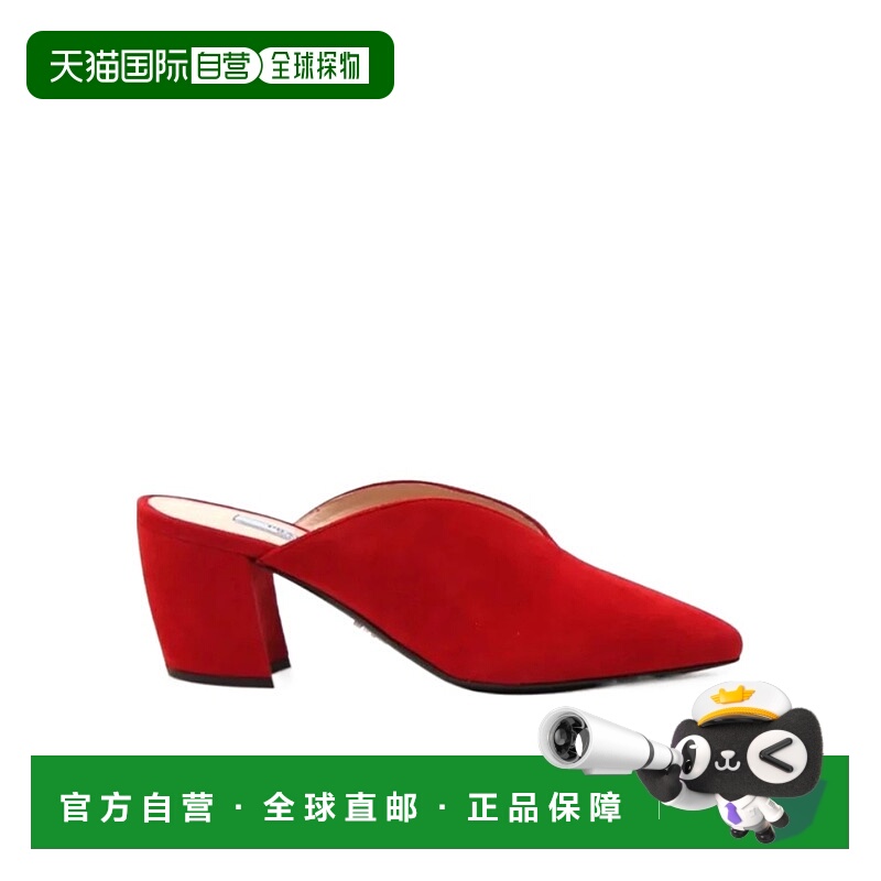 香港直邮Prada 穆勒高跟鞋 1S618L008F0011普拉达