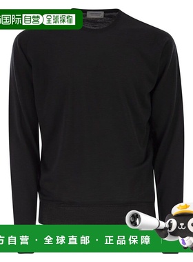 1h可退 香港直邮John Smedley 男士 LUNDY 水手领上等美利奴羊毛