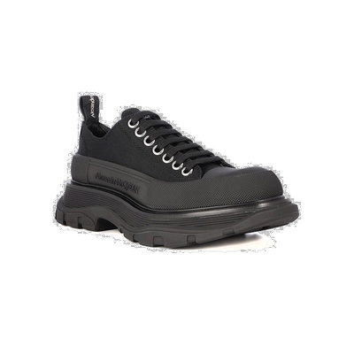 【99新未使用】香港直邮Alexander McQueen Tread Slick厚底系带