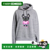 grey灰色 1h可退 舒适 女士 连帽卫衣 香港直邮Dsquared2 二次方