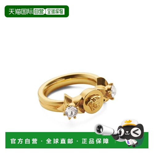 欧洲直邮VERSACE 女士戒指 10221521A006214J090 AW2025 金色