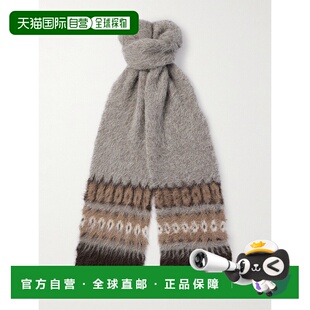 香港直邮Celine 思琳 男士 矩形围巾 AA00R0ZQG brown棕色 舒适时