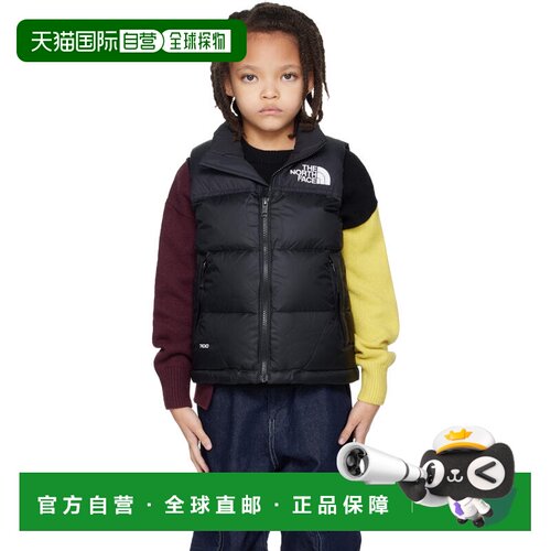 香港直邮the north face 北面 女童 黑色 1996 Retro Nuptse 儿童