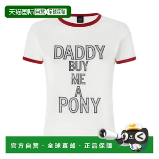 香港直邮Pinko 105136A2KW 圆领T恤