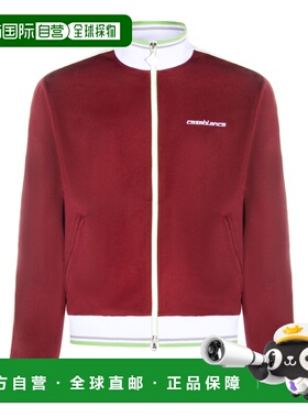 1h可退 香港直邮Casablanca 男士 酒红色卫衣 MSP26JTP47202
