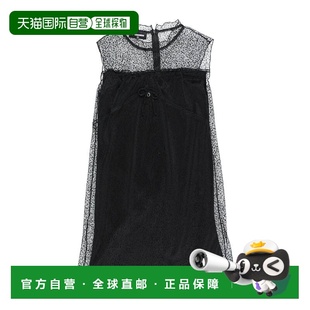 1h可退 香港直邮Dsquared2 二次方 女童 连衣裙童装 black黑色 舒