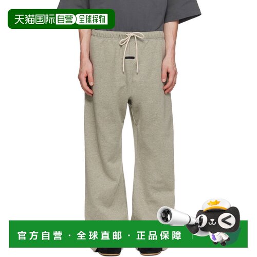 香港直邮essentials fear of god 男士 灰色 Flare 长裤 RW002950
