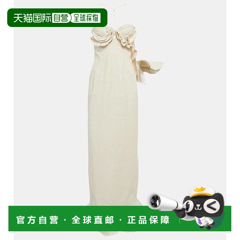 1h可退 香港直邮Jacquemus 女士 La Artichaut 长袍长款连衣裙