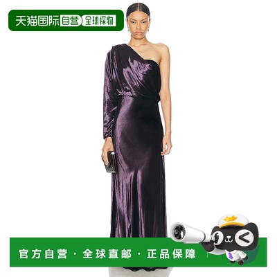 1h可退 香港直邮ZIMMERMANN 女士 Illustration 不对称礼服 1384D