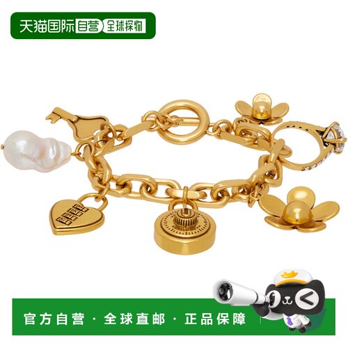 香港直邮Marc Jacobs 马克 雅可布 女士 Love Letter Charm 手链