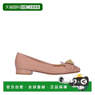单鞋 香港直邮VALENTINO Women华伦天奴女鞋 铆钉扣饰乐福鞋 23FW