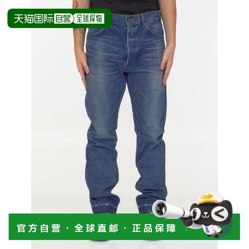 1h可退 香港直邮CELINE 男士牛仔裤 2N809066S07TK SS2024 蓝色 D