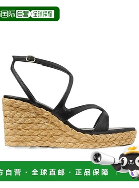 香港直邮Jimmy Choo Ayla方头露趾坡跟鞋女鞋 AYLA85CTQ010003