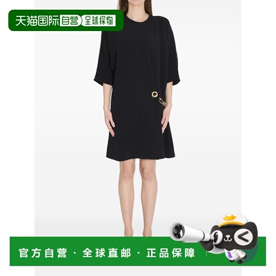 1h可退 香港直邮Celine 思琳 女士 卡迪缠绕式连衣裙 RR0K80T25