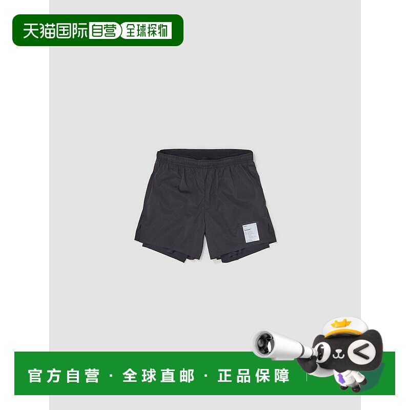 1h可退 香港直邮Satisfy 男士 Techsilk 8 中腰短褲 5193BKRA短裤