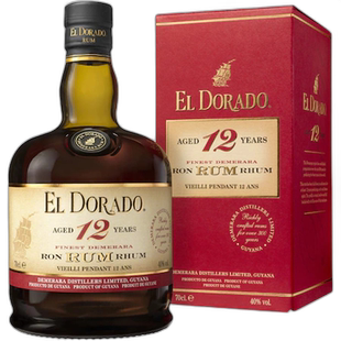 欧洲直邮Eldorado杜兰朵12兰姆酒威士忌700ml43度