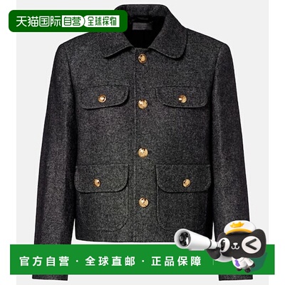 香港直邮NILI LOTAN 女士 Chamonix 棉质羊毛混纺夹克