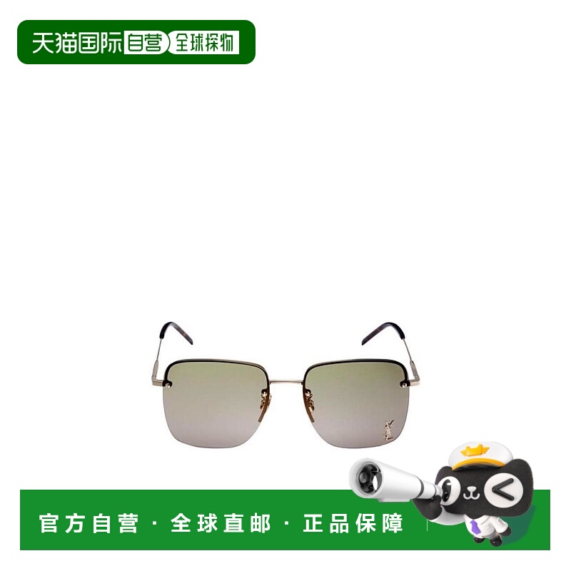 香港直邮Saint Laurent 徽标太阳镜 SL312M