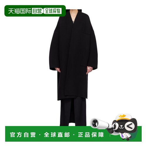 1h可退 Tom Ford Sculptural Interlock 羊毛混纺长袖大衣 CPK009