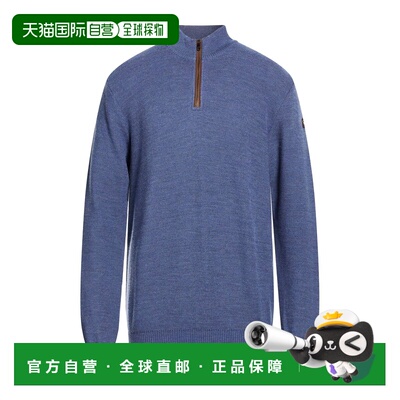 1h可退 香港直邮Paul & Shark 保罗与鲨鱼 男士 毛衣 blue蓝色 舒