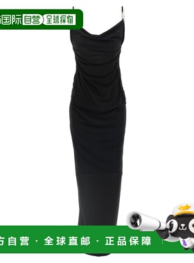 1h可退 香港直邮Coperni 女士 WASHING GALA 卡扣连衣裙 COPR160F