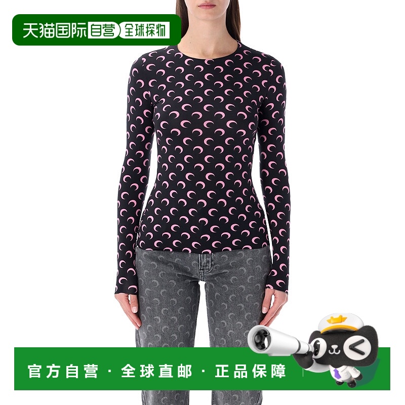 香港直邮Marine Serre 女士 MOON SECOND SKIN 上衣 WTS006ACJER0