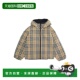 香港直邮Burberry REECE 巴宝莉 1h可退 女童 KB6 RVS 格纹夹克童