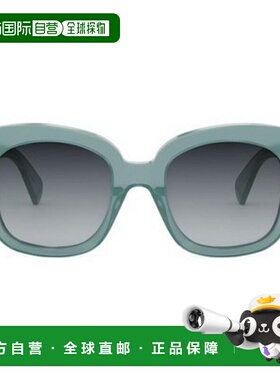 1h可退 香港直邮Celine 思琳 女士 Eyewear 方格太陽眼鏡 CL4002U