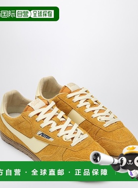 1h可退 香港直邮AUTRY 男士 Mineral Windspin 黄色运动鞋 WSLMUB