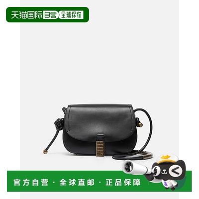 欧洲直邮pinko saddle 经典徽标牛皮单肩斜挎包女款手提包单肩包
