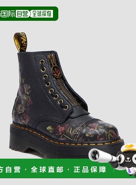 自营欧洲直邮DrMartens马丁大夫 Sinclair Decayed Roses Tumbled