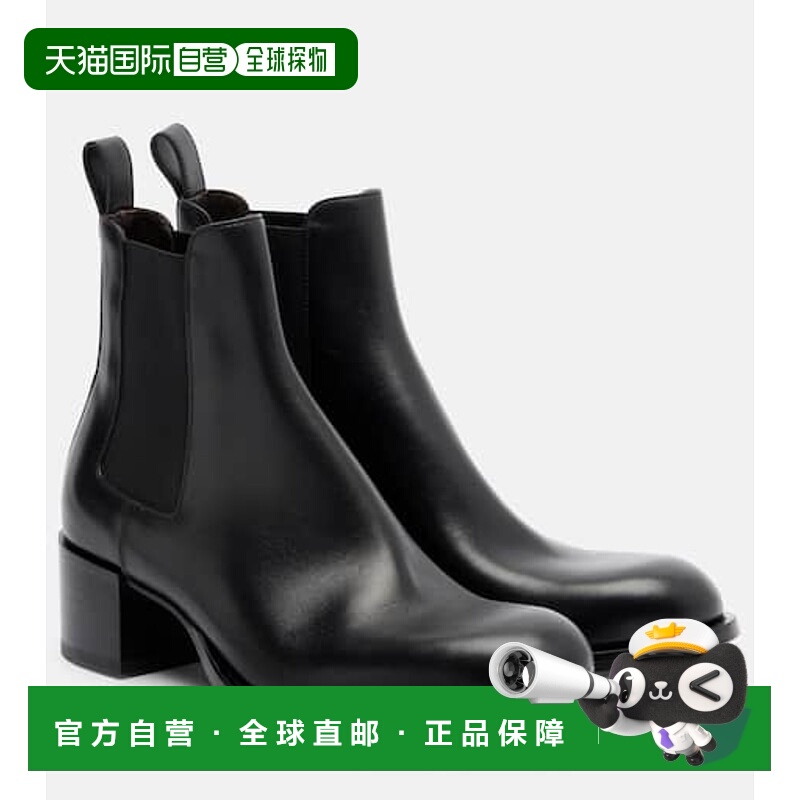 1h可退 香港直邮The Row 女士 Nobilis Chelsea 皮质短靴
