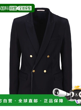 【99新未使用】香港直邮Valentino 双排扣西装外套 2V3CEE40903