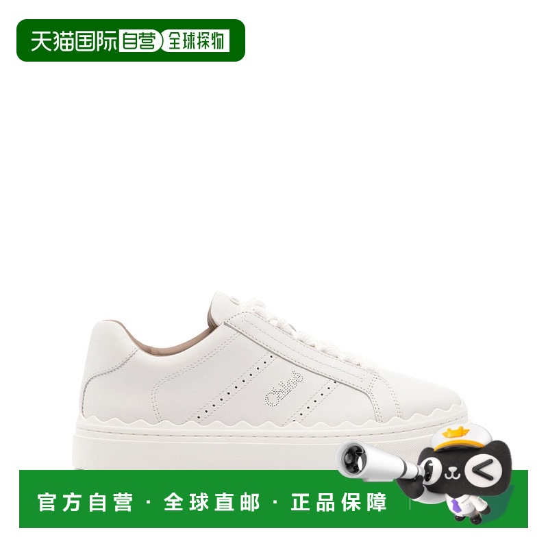 1h可退 香港直邮Chloe 蔻依 女士 Lauren 皮革运动鞋 CHC23W953GQ