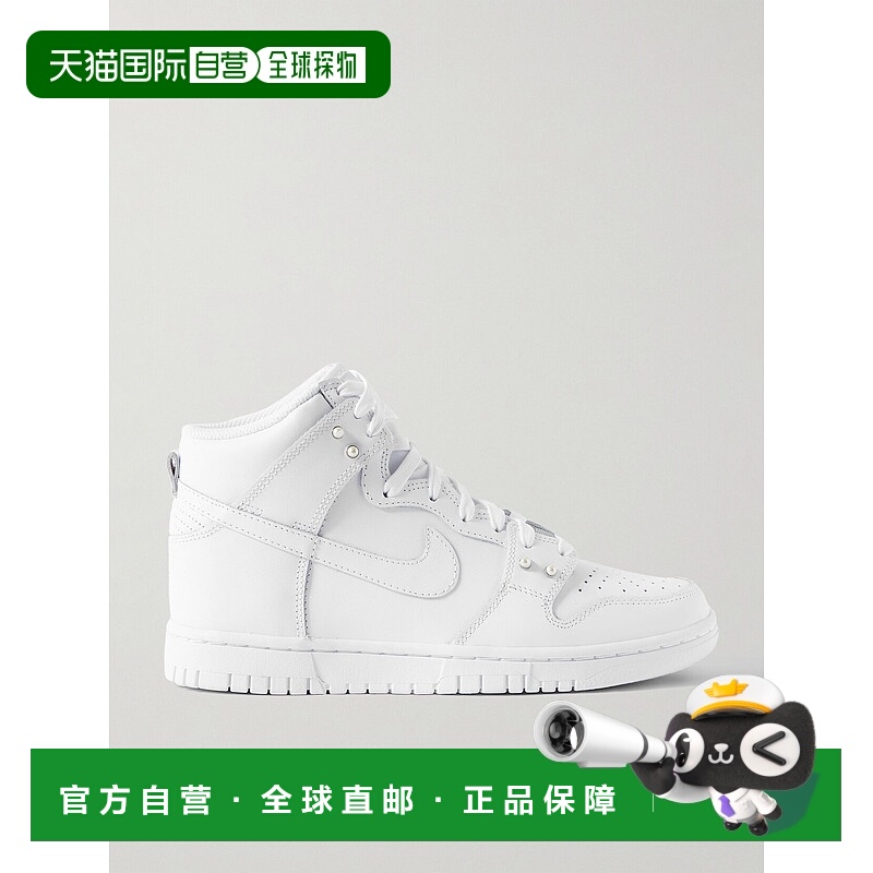 1h可退 香港直邮Nike 耐克 女士 Dunk 高筒皮质运动鞋 DD18691031