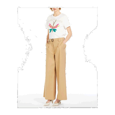 【99新未使用】香港直邮Weekend Max Mara 印花平纹针织T恤 59710