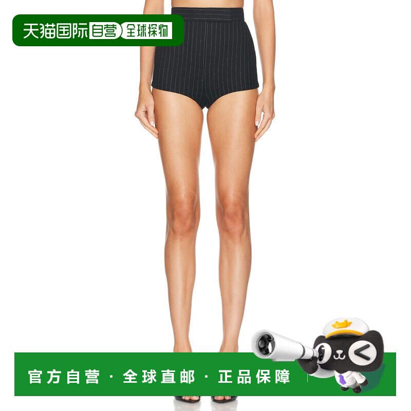 1h可退 美国直邮ALEX PERRY 女士 热裤 P0088PF24 black黑色 舒适