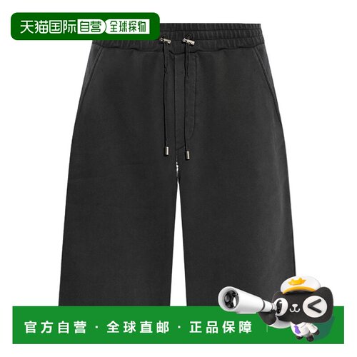 香港直邮Balmain 松紧腰短裤 DH1OA125BC76五分裤