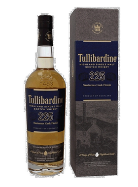 欧洲直邮Tullibardine图里巴丁225苏玳桶单一麦芽威士忌700ml43%
