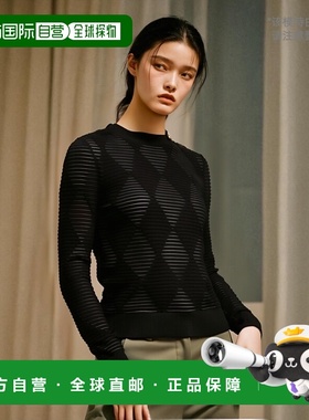 欧洲直邮BALMAIN 女士针织毛衣DF1AR850KG680PA针织衫