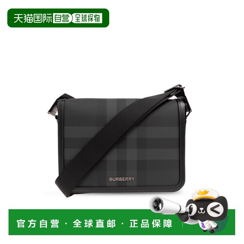 1h可退 香港直邮BURBERRY 男士单肩包 8072173A8800CHARCOAL SS20