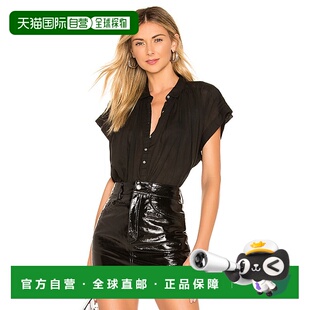 1h可退 香港直邮NILI LOTAN 女士 Normandy 衫 15F096 black黑色