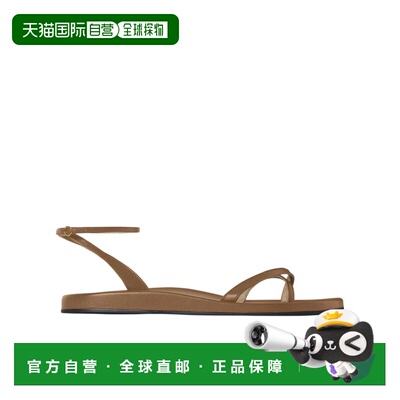1h可退 香港直邮THE ROW 女士凉鞋 F1622SN65MUD SS2025 棕色 Hug