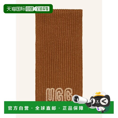 1h可退 欧洲直邮UGG 女士围巾 100282362515000 CO 棕色 Scarf