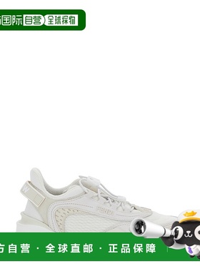 1h可退 香港直邮Fendi 芬迪 女士 Flow 系带运动鞋 8E8620ASAX