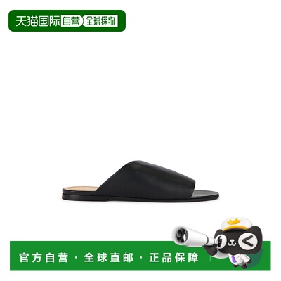 1h可退 香港直邮The Row 女士 Signum 便鞋 F1629L57A black黑色