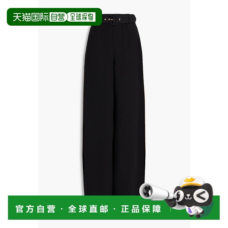 1h可退 香港直邮ZIMMERMANN 女士 束带绉纱阔腿裤 1186PF24RB