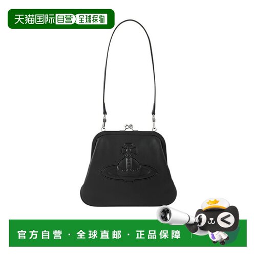 香港直邮Vivienne Westwood Vivienne 徽标单肩包【付后1h可退】