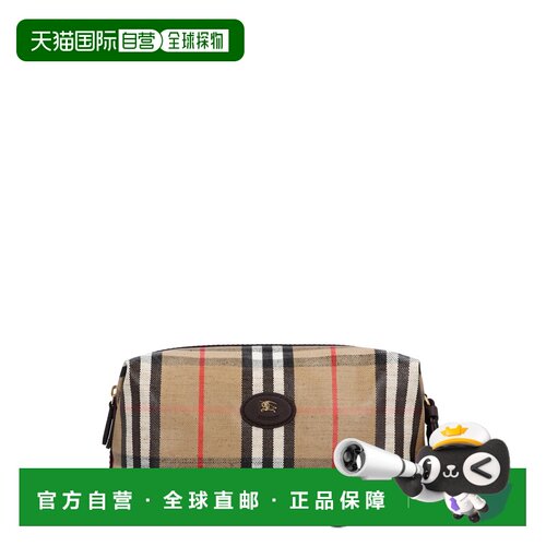 欧洲直邮BURBERRY 男士化妆包 8120003166995A202【付后1h可退】