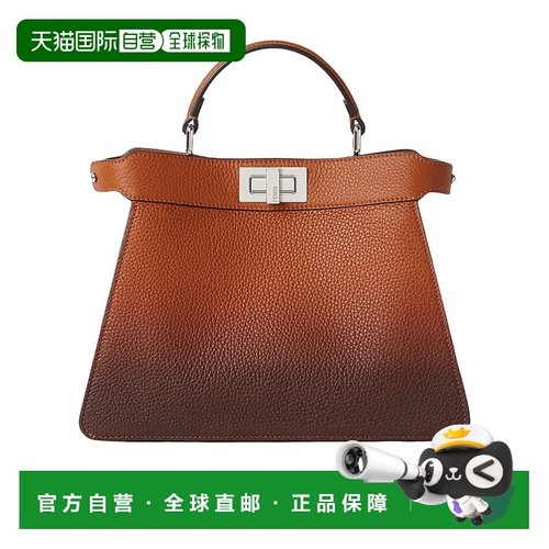 香港直邮FENDI 25FW Peekaboo ISeeU 小号单肩包 Women斜挎包女包